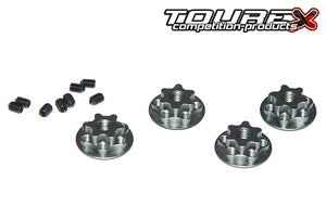 TOUREX Secured wheel nuts M8 aluminium