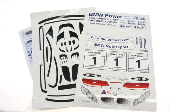 Superstar BMW M3 detail decals