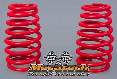 MEC2009-03 Cask shaped springs for Mecatech Shocks - Red 2.5-